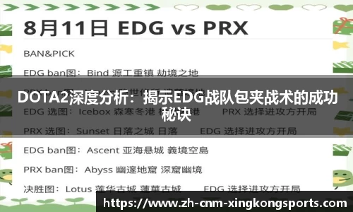 DOTA2深度分析：揭示EDG战队包夹战术的成功秘诀